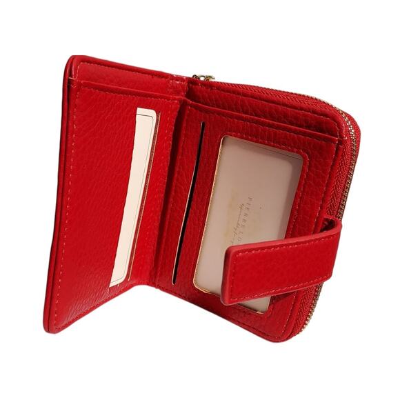 Red Pierre Loues Faux Leather Wallet - Picture 3 of 4